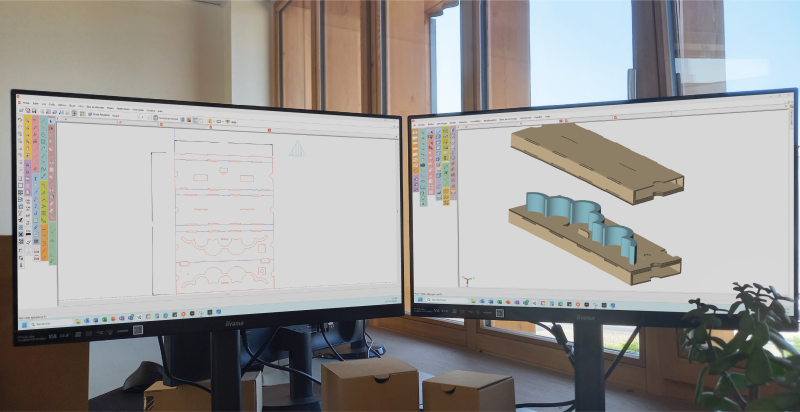 Notre bureau d'études conçoit votre emballage sur mesure en carton ondulé