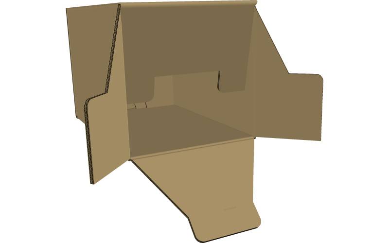 Un montage simple et rapide, grâce au fond semi-automatique