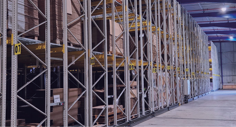 Un équipement logistique assurant des conditions de stockage idéales
