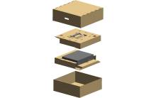 Notre zone d'activité pour ce service Recherche entreprise pour la fabrication d'emballages en carton ondulé sur mesure à